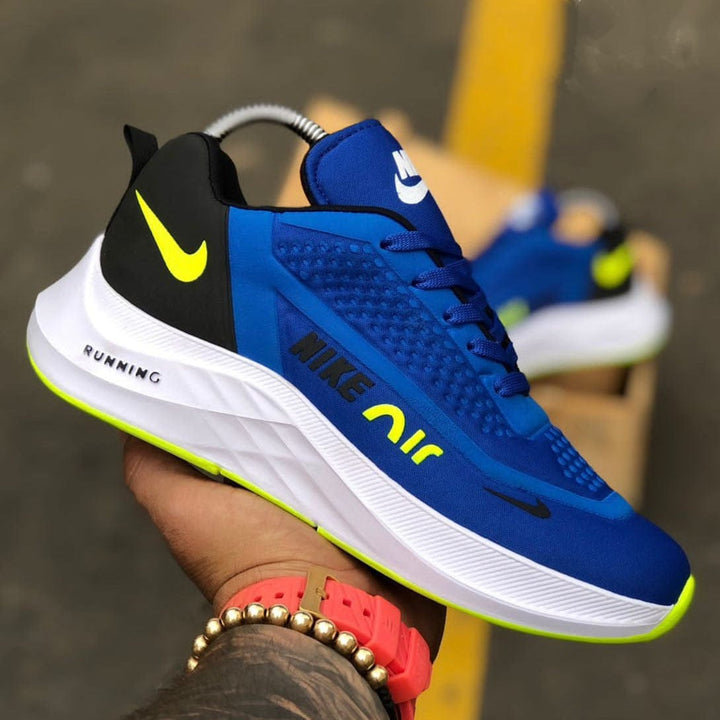 Tenis Nike Air Running Azul Caballero